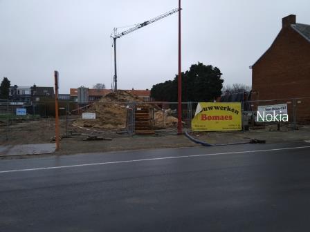 Zicht vanop de straat Zicht vanop de straat