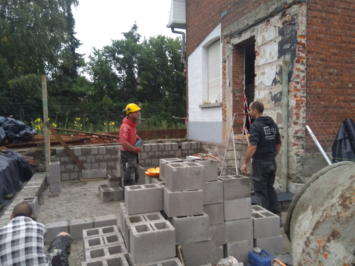 De funderingswerken De funderingswerken