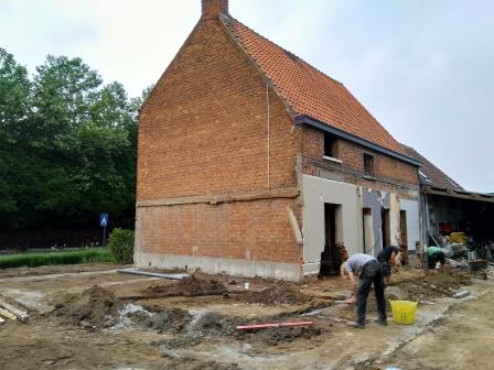 Zicht na de afbraakwerken