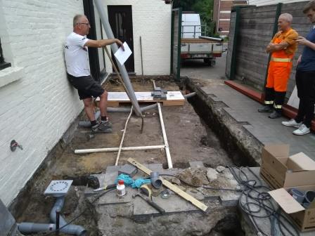 Uitgraven fundering & riolering Uitgraven fundering & riolering