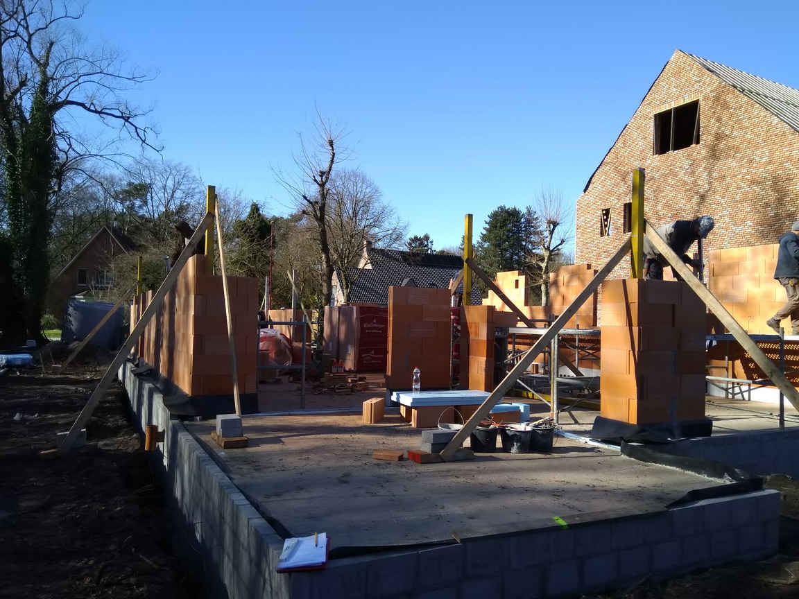 Metselwerk gelijkvloers Metselwerk gelijkvloers