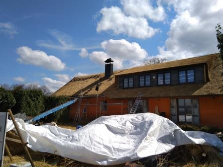 De voorzijde is al bijna klaar