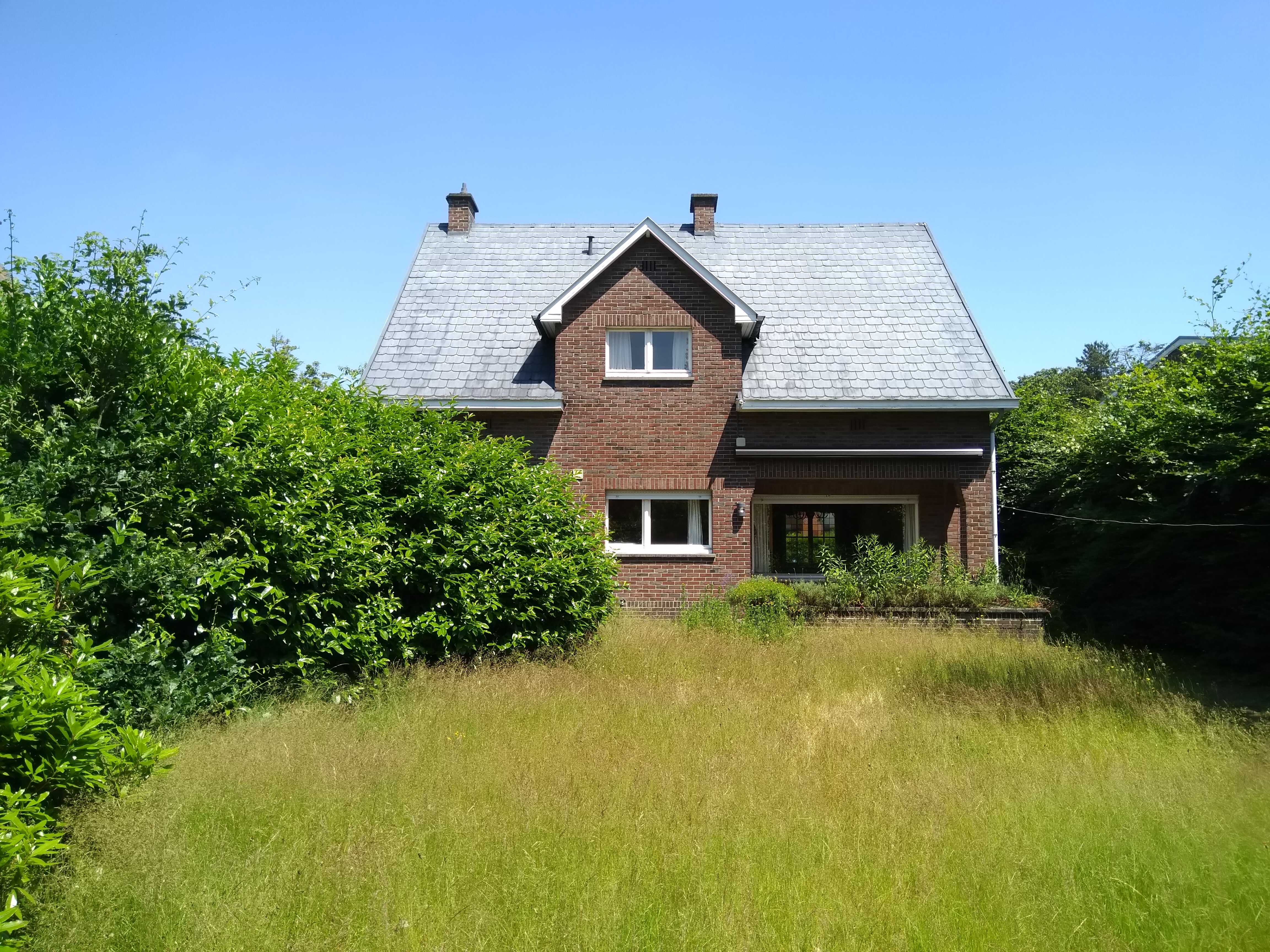 De woning voor de start van de werken De woning voor de start van de werken