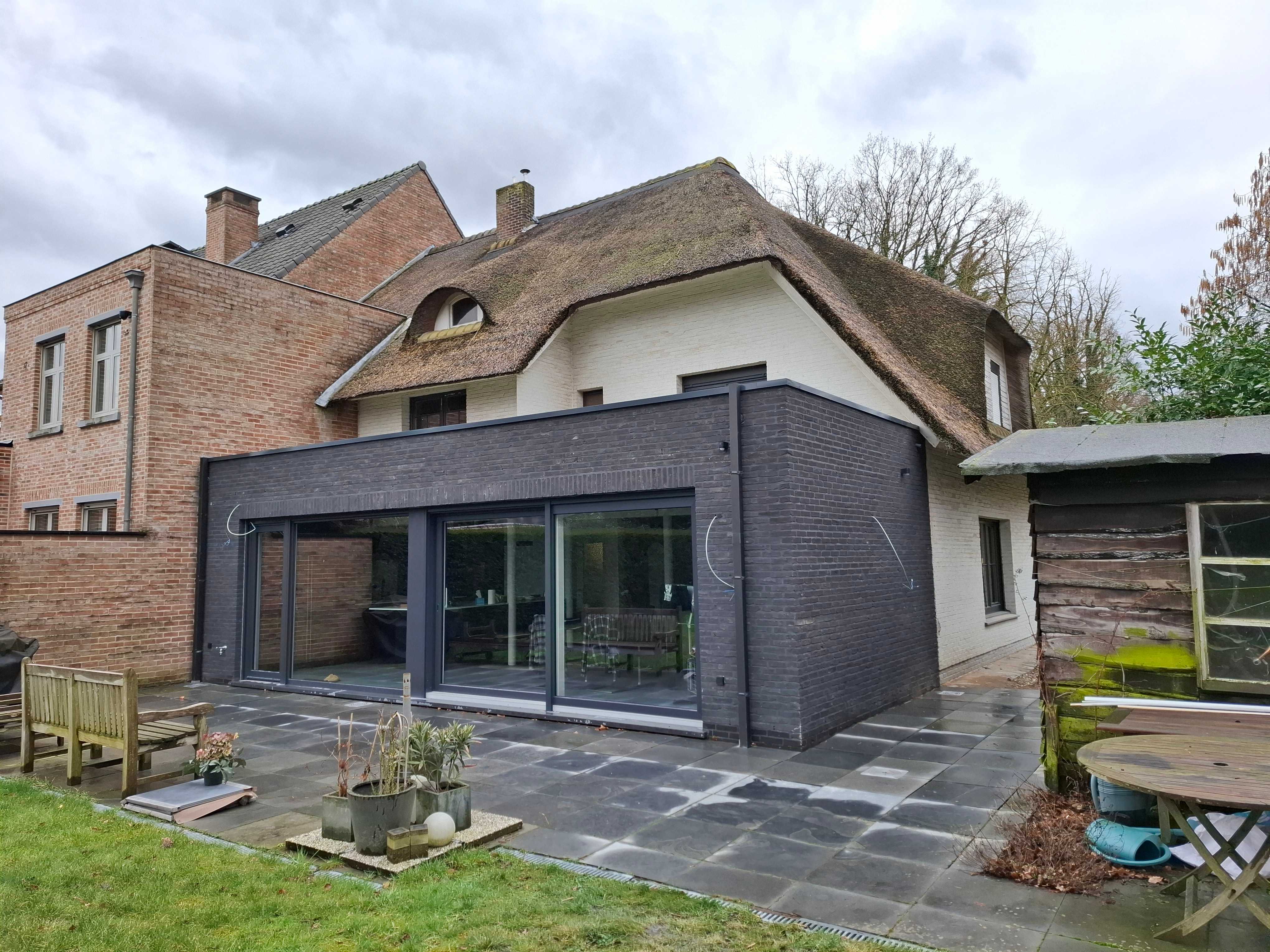 De nieuwe uitbouw De nieuwe uitbouw