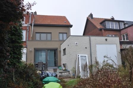 De nieuwe achtergevel